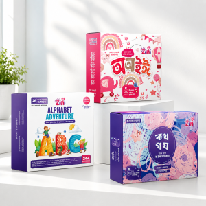Zini Alphabet Adventure Combo — Complete Bangla & English Alphabet Learning Set