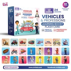Vehicles & Professions | Learning Boost | 12 Cards