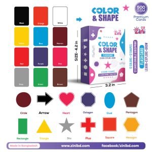 Colors & Shapes | Learning Boost | 12 Cards