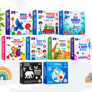 9 Set Combo | 0-3 Years | 144 Baby Flash Cards, 288 Lessons |